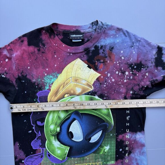 Marvin the Martian x The Hundreds Looney Tunes Space Shirt Men Medium Fits Small - Picture 5 of 12